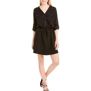 Max Studio Black Shirt Dress